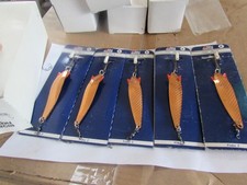 X raro pacote comercial 5 abu garcia pesca salmão vintage toby isca cobre 28g comprar usado X raro pacote comercial 5 abu garcia pesca salmão vintage toby isca cobre 28g comprar usado  Enviando para Brazil