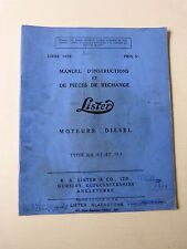 Manuel instruction moteur d'occasion  Saint-Romain-de-Colbosc