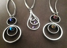 Lot colliers vintage d'occasion  Bizanos