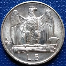Moneta regno lire usato  Roccabianca