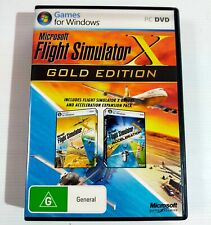 Microsoft Flight Simulator X Gold Edition Deluxe plus expansão de aceleração comprar usado  Enviando para Brazil