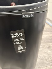 Brabantia touch bin for sale  LONDON