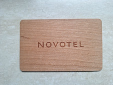 Novotel schlüsselkarte holz gebraucht kaufen  Höxter
