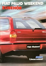 Usado, Fiat Palio Weekend Zubehör Prospekt Brochure Depliant 10/1998 comprar usado  Enviando para Brazil