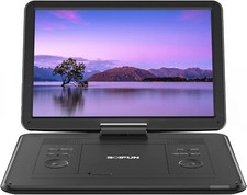 DVD player portátil BOIFUN BFN-161 com tela HD grande de 15,6" - preto comprar usado  Enviando para Brazil