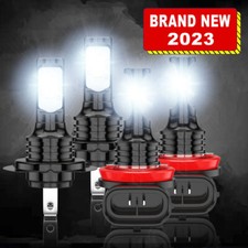 H7 H9 For Suzuki GSX1300R Hayabusa 2008-09 2011-18 LED Headlight White 4x Bulbs comprar usado  Enviando para Brazil