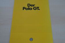 00013) VW Polo GT Prospekt 07/1980 comprar usado  Enviando para Brazil