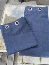 Dunelm blue eyelet for sale  BRAINTREE