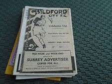 Guildford city colchester for sale  UK