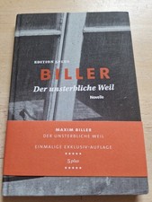 Maxim biller unsterbliche gebraucht kaufen  Mannheim