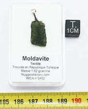 Collier pendentif moldavite d'occasion  Pégomas