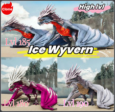 Ark Survival PVE Lvl 190 Ice Wyvern Lvl 190 Max clone domado 26-36HR, usado comprar usado  Enviando para Brazil