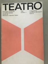 Teatro ricerca teatrale usato  Vigevano