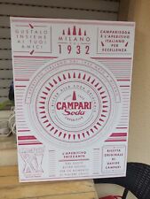 Quadro campari soda usato  Roma