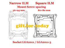 Soporte de montaje Intel Socket LGA2011 estrecho ILM CPU ventilador enfriador disipador térmico radiador segunda mano  Embacar hacia Mexico