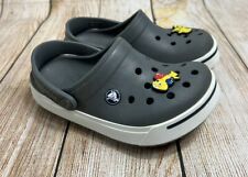 Crocs Crocband Chodaki wsuwane buty młodzieżowe rozm. 1 szare białe J1, używany na sprzedaż  Wysyłka do Poland