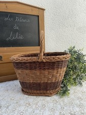 Grand panier osier d'occasion  Le Grand-Lucé