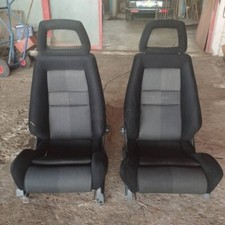 Par de assentos dianteiros Recaro com redes de pesca da Ford Escort [genuíno] comprar usado  Enviando para Brazil