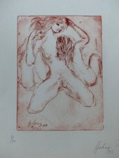 Lithographie erotique paul d'occasion  France
