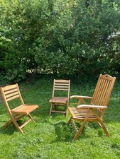 Holzklappstuhl set bestehend gebraucht kaufen  Pfullingen