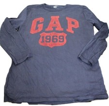 Gap Kids Regular Sz XLarge 12 Color Blue Crew Neck 1969  NWOT Long Sleeve comprar usado  Enviando para Brazil