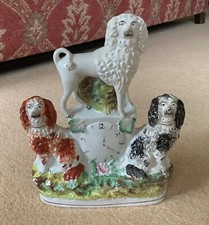 Antique staffordshire spaniel for sale  HEATHFIELD