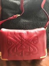 Beautiful red leather for sale  BURY