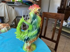 Barbotine ceramica gallo usato  Italia