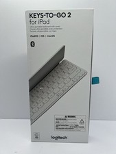 Logitech - Keys-To-Go 2 Slim Teclado Bluetooth Portátil para iPad, iPhone, Ma... comprar usado  Enviando para Brazil
