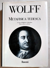 Wolff metafisica tedesca usato  Casale Monferrato