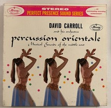 DAVID CARROLL AND HIS ORCHESTRA – PERCUSSION ORIENTALE MUSICAL SOUNDS ... VG+ A2 segunda mano  Embacar hacia Mexico