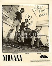 Póster Nirvana 11 X 14 | Raro retrato de banda 1991 | Imagen | Foto | Impresión artística segunda mano  Embacar hacia Mexico