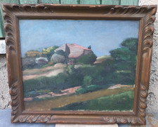 Ancien tableau xixe d'occasion  Le Val