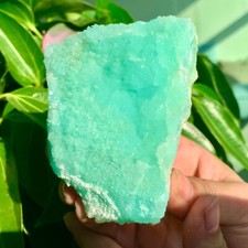 321g Natural Linda Textura Azul Pedra Mineral Amostra Cristal de Quartzo comprar usado  Enviando para Brazil