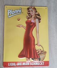 Pfanni blechschild 30x40cm gebraucht kaufen  Grebin