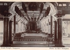 Postcard singapore hindu for sale  BRISTOL