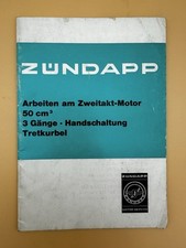 Zündapp arbeitsanweisung gang gebraucht kaufen  Rheinfelden (Baden)