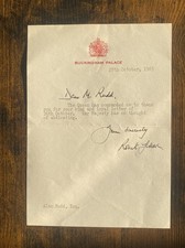 Queen elizabeth letter for sale  WOKING