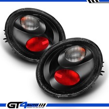 Para 1998-2005 98-05 Volkswagen Beetle lanternas traseiras pretas lâmpadas de freio esquerda+direita comprar usado  Enviando para Brazil