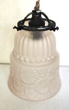 Tulipe verre moulé d'occasion  Nancy-