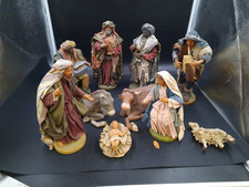 Presepe tettacotta cartapesta usato  Roma