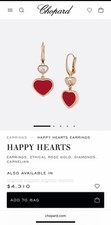 Chopard happy hearts for sale  South Pasadena