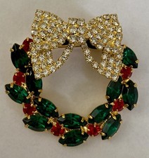 Vintage green rhinestone for sale  Ormond Beach