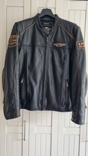 Harley davidson lederjacke gebraucht kaufen  Ratingen