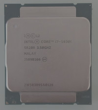 Intel Core i7-5930 k - 6 x 3,50 GHz / LGA 2011 / 15MB / Prozessor comprar usado  Enviando para Brazil