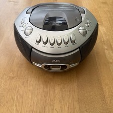 Alba silver radio for sale  YORK
