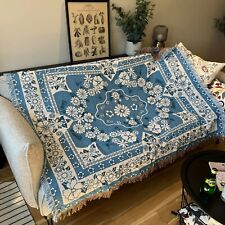 Flower blue throw d'occasion  Bordeaux-