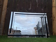 Black glass living for sale  HYDE