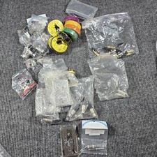 Lote de instalação de áudio e vídeo fita elétrica placas de parede conectores adaptador plugue comprar usado  Enviando para Brazil