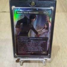 MTG FINAL FANTASY Squall, SeeD Mercenary Standard Showdown Foil Promo Inglês comprar usado  Enviando para Brazil